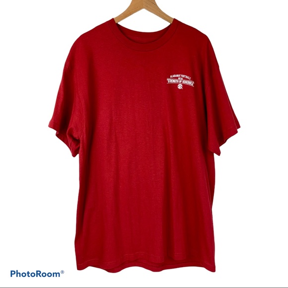 ALABAMA Crimson Roll Tide Football 2013 T-Shirt XL Schedule Graphics Unisex - Picture 6 of 9